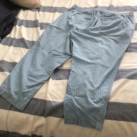 J Crew tie waist seaside pants in chambray - Picture 4 of 10